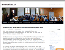 Tablet Screenshot of mennonitica.ch